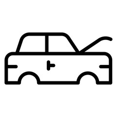 Car Body Repair Icon