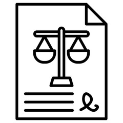 Legal Documents Icon