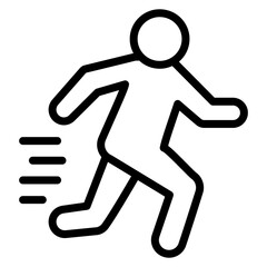 Running Person Icon