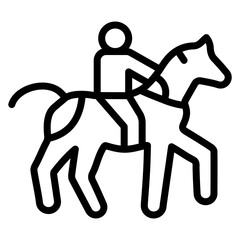 Horse Rider Icon