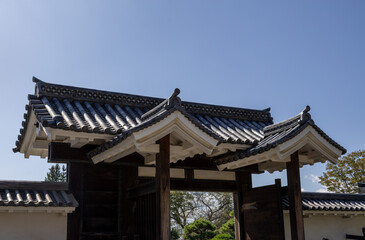 Matsumoto, Japan - town in Nagano prefeture of the region Chubu. Matsumoto Jo castle, designated as National Treasure of Japan 10 12 2023