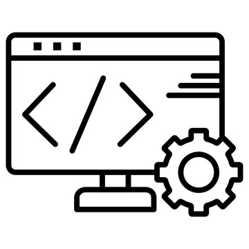 Web Coding Icon