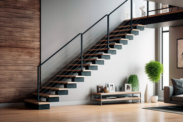 Luxury Home or Office Staircase Mockup