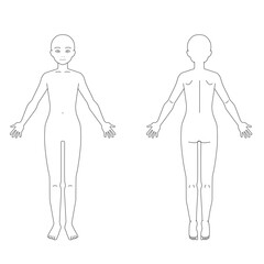全身シェーマ図　顔有り