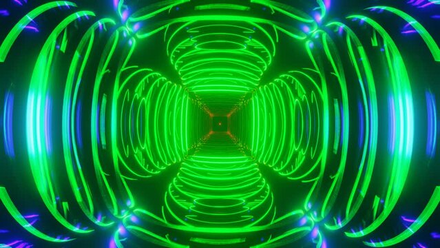 Hypnotic, vibrant, and dynamic VJ seamless loop with a pulsating, psychedelic, and colorful touch.