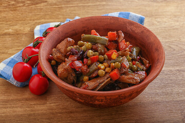 Roasted pork with oyster sauce