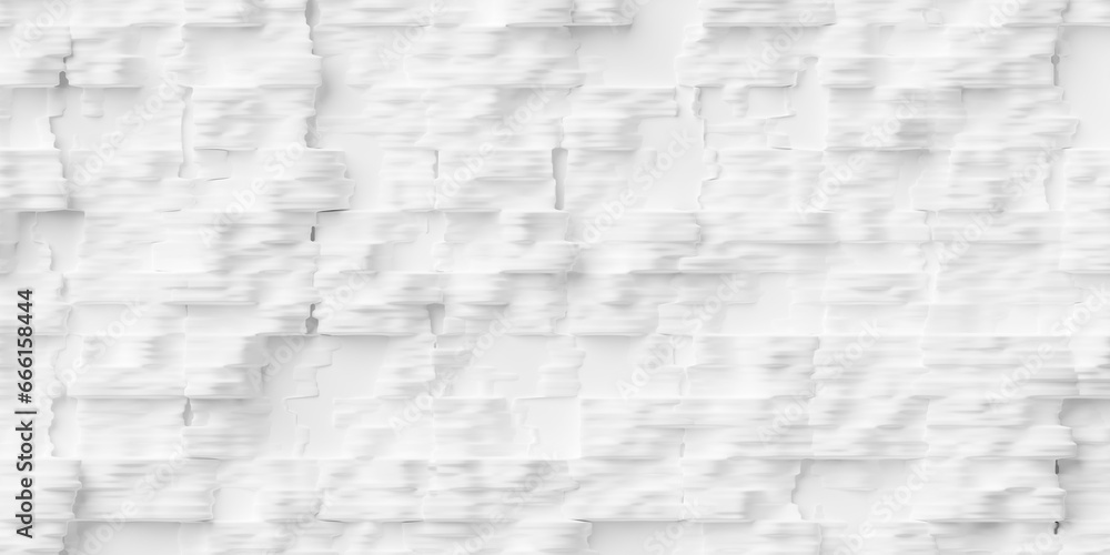 Poster abstract random white rock-like shapes background wallpaper banner frame filling geometry pattern