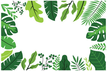 Tropical palm leaves, and jungle leaves have seamless vector floral patterns. Palm and monstera dense jungle. Ideal for textiles.
