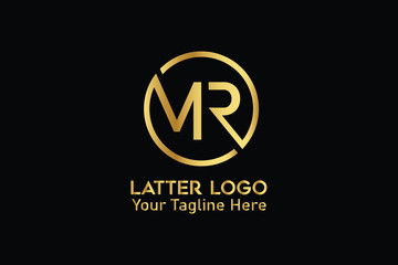 Luxury, monogram, latter, business logo design