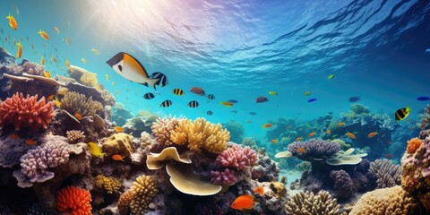 Fototapeta na wymiar Underwater Wonders