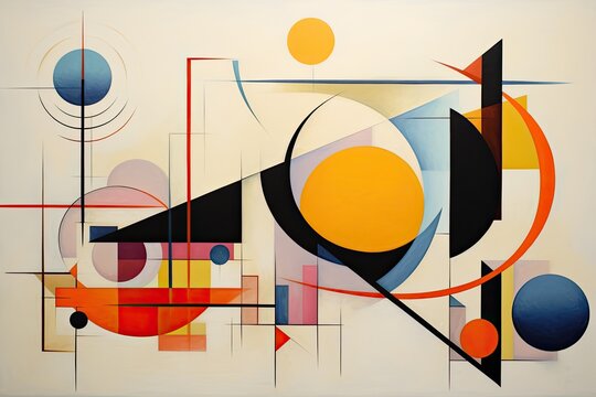 Geometric abstraction with shapes