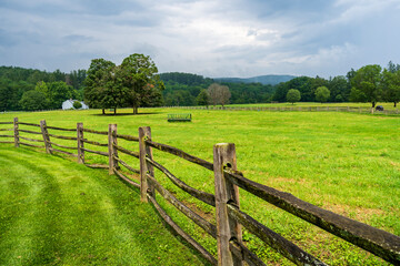 Landscape on Marsh-Billings-Rockefeller National Historical Park