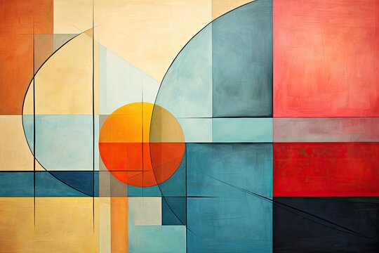 Geometric abstraction with shapes