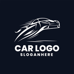 Vector car rental automotive car vector logo template