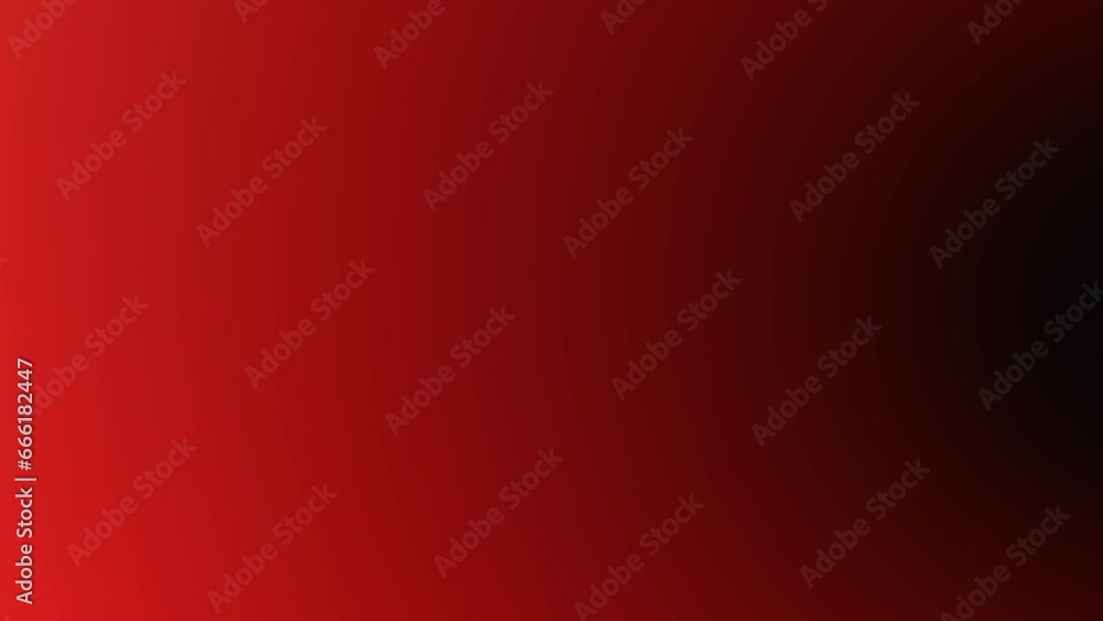 Poster abstract red blurred background animation with transition to black.