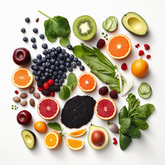 fruits and berries