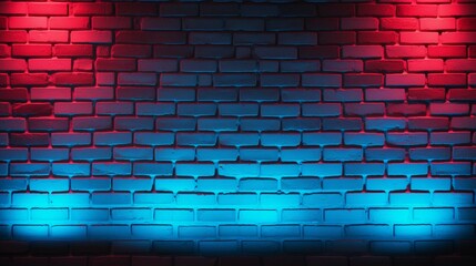 abstract neon color background brick wall background 