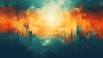 Obraz premium Abstract art wallpaper