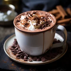 Poster Amazing hot chocolate  © Nikolai
