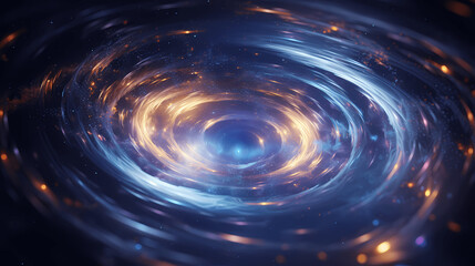 Nebula B-side technology graphic poster web page PPT background