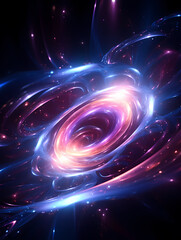 Fototapeta na wymiar Nebula B-side technology graphic poster web page PPT background