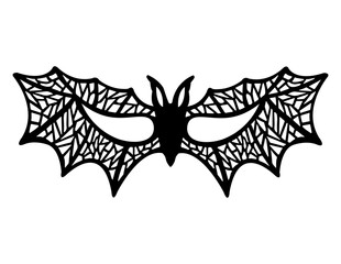 Bat mask for Halloween