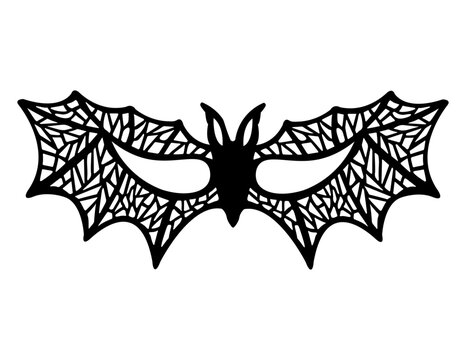Bat mask for Halloween