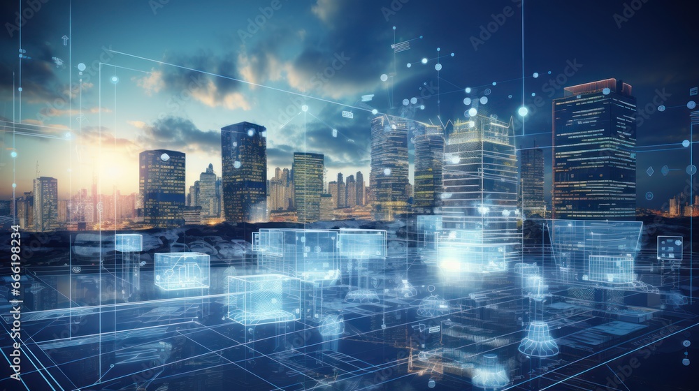 Poster discuss the evolution of it infrastructure and its impact on modern business operations