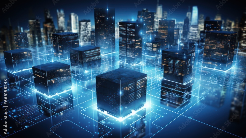 Poster discuss the evolution of it infrastructure and its impact on modern business operations