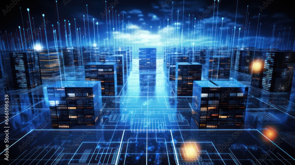 Poster discuss the evolution of it infrastructure and its impact on modern business operations