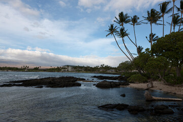 Fototapeta na wymiar USA Hawaiian Islands Big Island view on a sunny day