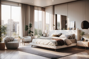 A Modern luxury living room