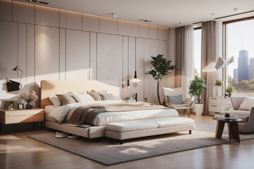 A Modern luxury living room