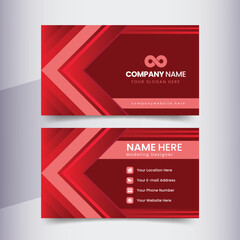 Naklejka premium Abstract Professional Card