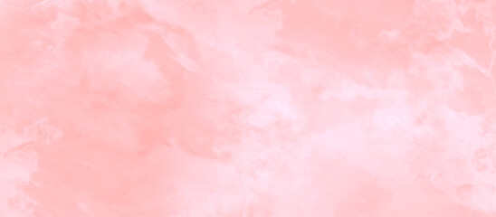 light and soft pink watercolor background with cloudy stains, Lovely pink background with focus and space, soft polished high detailed hand painted pink watercolor background.