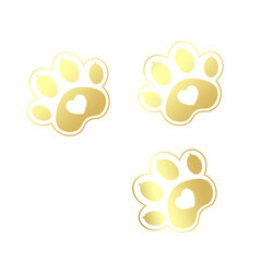 paw animal walking icon