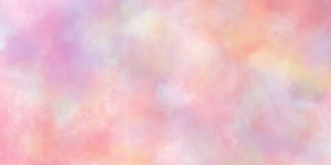 Beautiful and colorful soft watercolor background with multicolor texture grunge, Vector watercolor art background with watercolor splashes, The color splashing in the paper for any creative design.