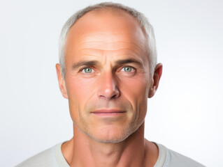 Obraz premium isolated portrait in studio 