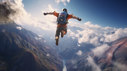 A stimulating glimpse of an athlete in full-flow at an exhilarating sporting event.