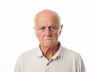 Fototapeta premium isolated portrait in studio 