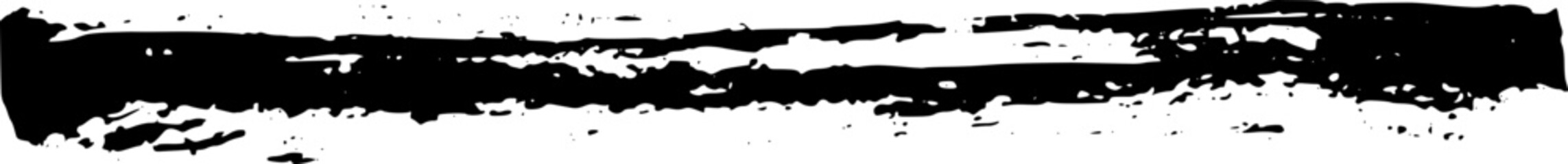 Abstract Brush Stroke, Vector Shape, Divider, and Black Paint Accent