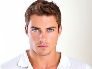     isolated portrait in studio
