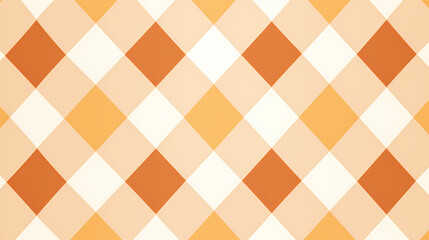 Orange square grid PPT background poster wallpaper web page