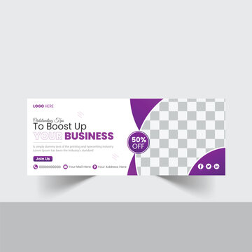 A bundle of 1 templates of different colors facebook coveer template, modern facebook cover design template, 
abstract facebook cover and creative design, IT company facebook cover and editable vector