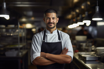 Chef Making Eye Contact: Restaurant Concept