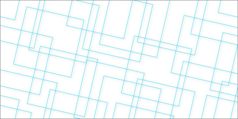 Geometric vector pattern, repeating thin linear square diamond shape and rectangle. abstract and light blue colors with lines pattern texture business background.
