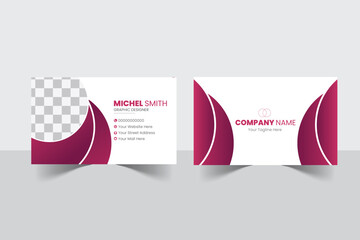 A bundle of 1 templates of different colors business  card   template, modern business card design template, 
abstract business card and creative design, IT company post card and editable vector templ