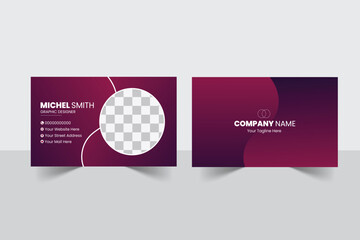 A bundle of 1 templates of different colors business  card   template, modern business card design template, 
abstract business card and creative design, IT company post card and editable vector templ