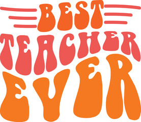 Teacher Retro Design