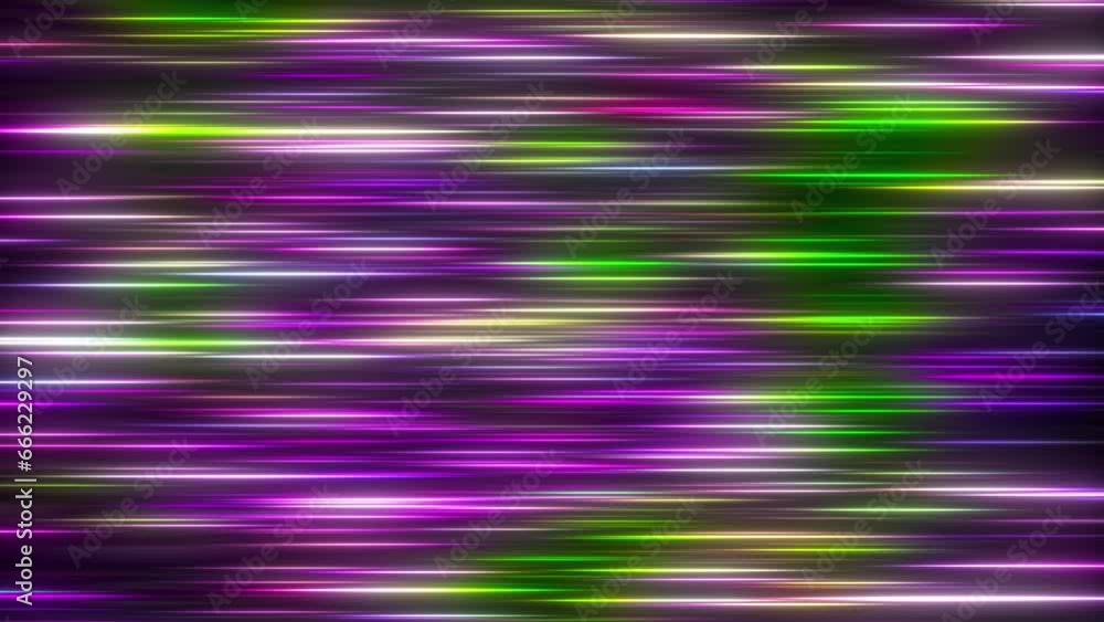 Poster bright small neon lines. computer generated 3d render